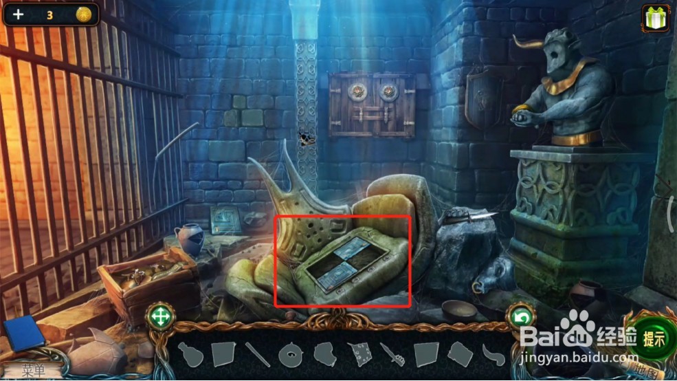 密室逃脱探索地库6(黄金诅咒)迷宫游戏怎么过