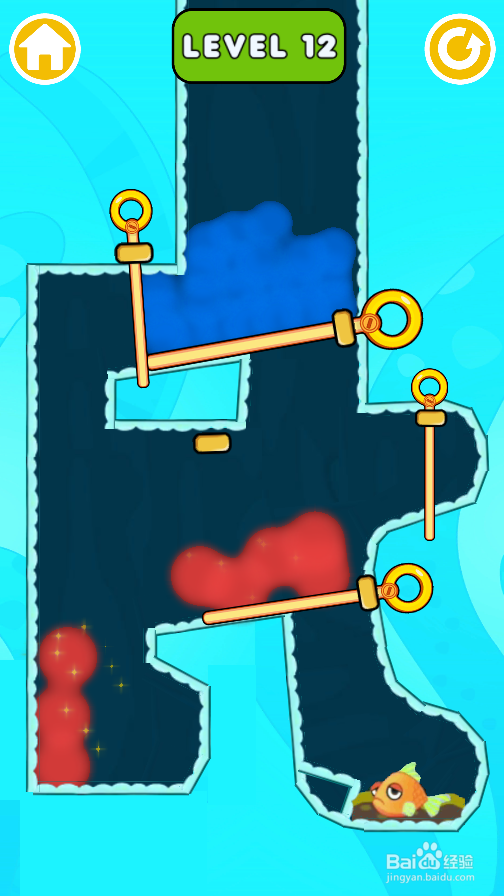 救救那条小金鱼的Level 12如何通关