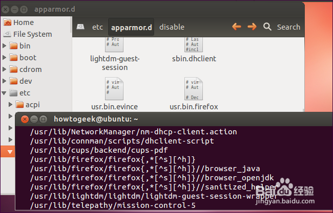如何创建AppArmor配置文件以锁定Ubuntu上的程序