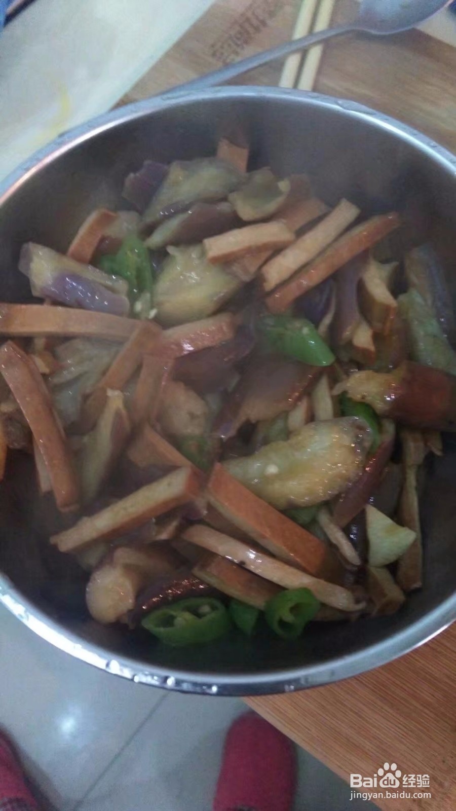 辣炒茄子怎么做