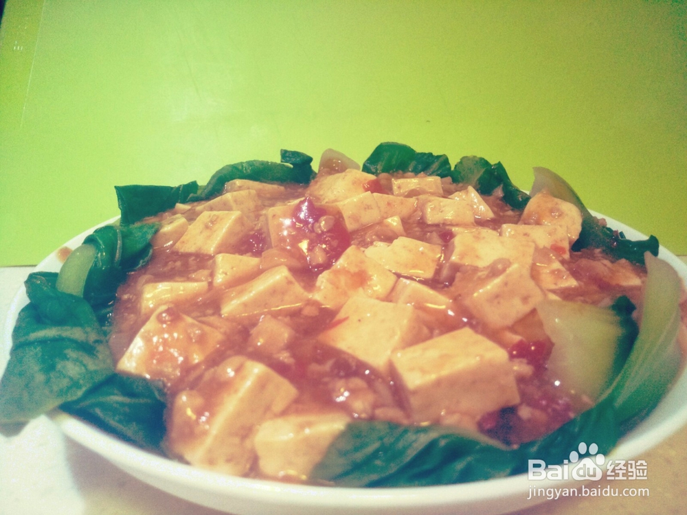 快手麻婆豆腐的做法