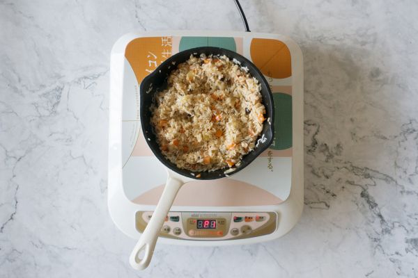 梭子蟹蒸糯米饭