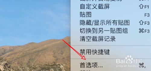 mac截图snipaste怎么设置截屏隐藏快捷键提示？