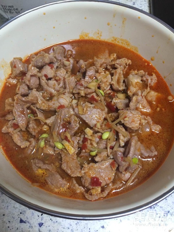 水煮肉片的做法