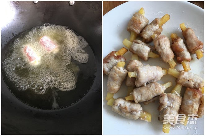 土豆版糖醋排骨