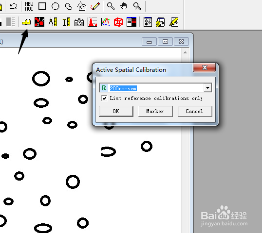 Imagepro plus 如何设置标尺数字字体？