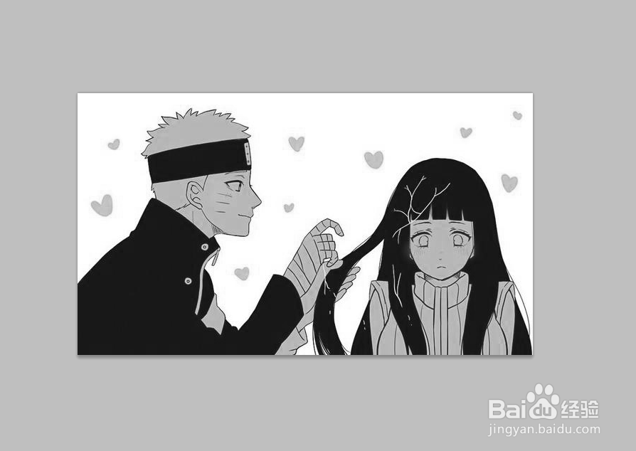 如何把图片变为素描轮廓线效果