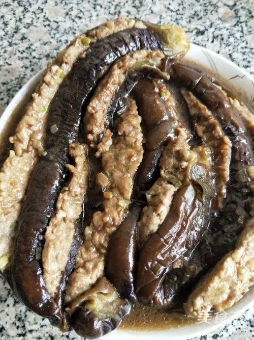 东北炖茄盒的做法