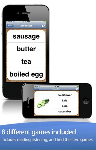 儿童闪卡- First Food Words