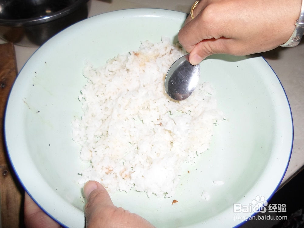 在家自制大米饼