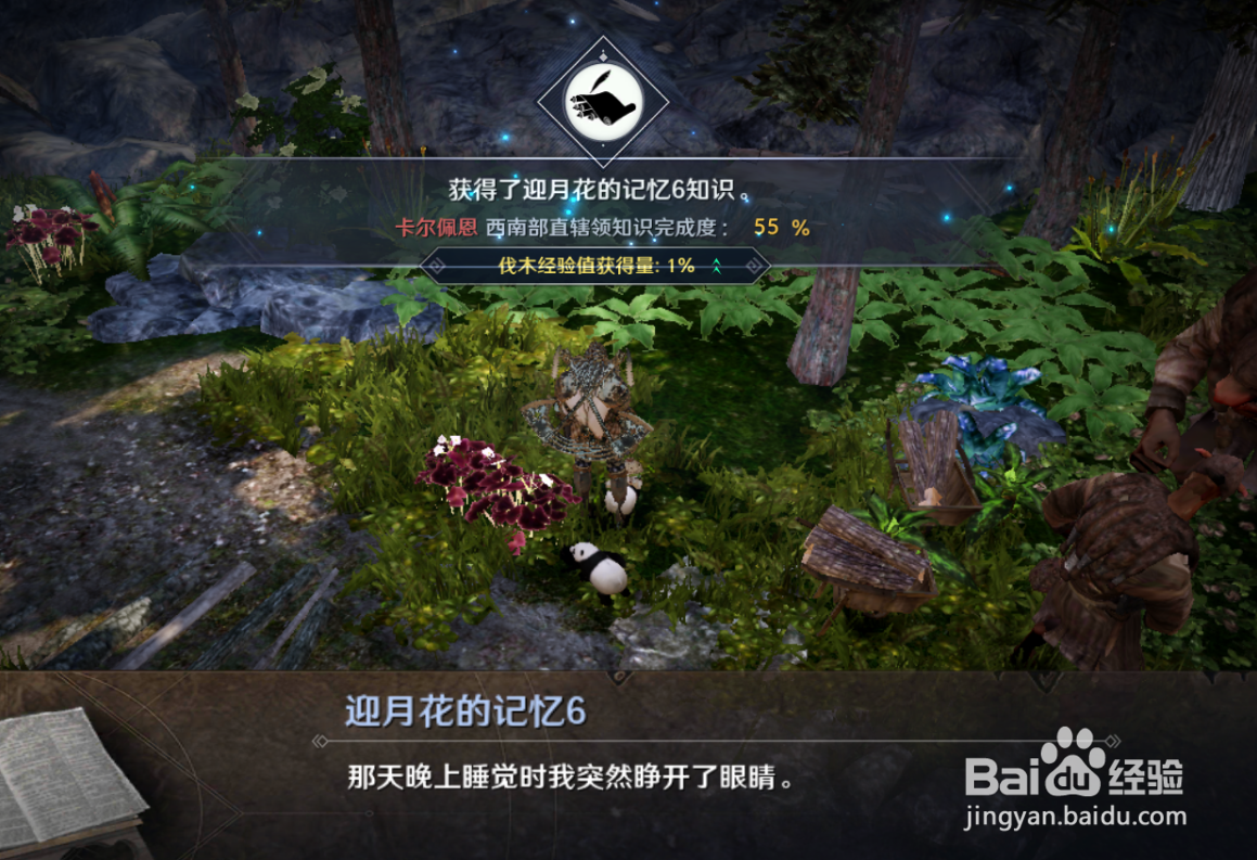 教你怎么找到黑色沙漠迎月花的记忆6知识点