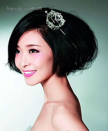 四款新娘美丽发型