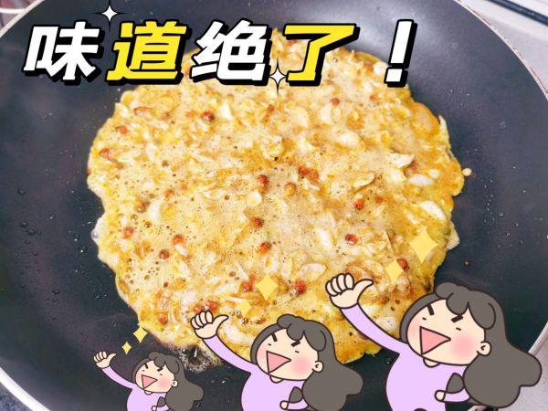 槐花全麦鸡蛋饼