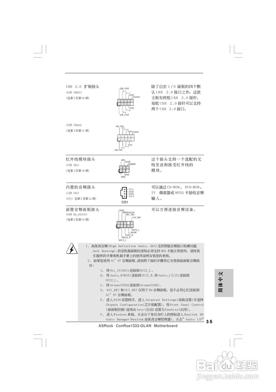 华擎ConRoe1333-GLAN型主板说明书:[4]
