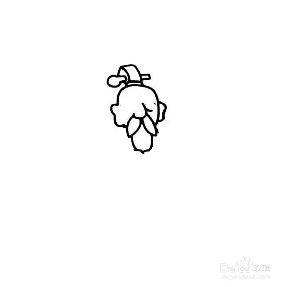 太上老君的简笔画