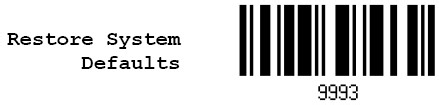 欣技1000红光扫描枪恢复出厂的设置