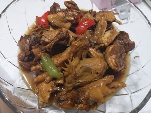 红烧三黄鸡的制作方法