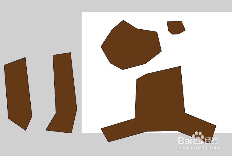 flash如何绘制一只卡通扁平熊