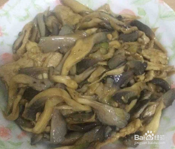 蘑菇炒肉做法