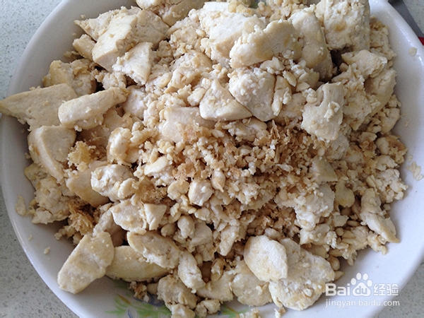 五味干炒臭豆腐的做法