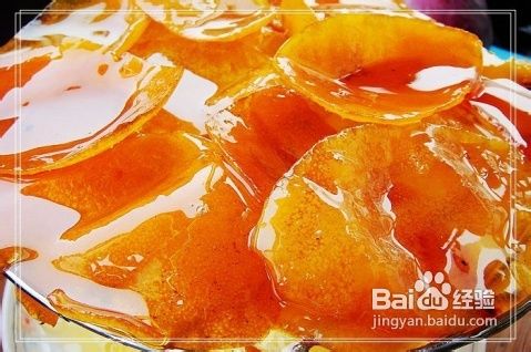 糖渍橙皮的做法