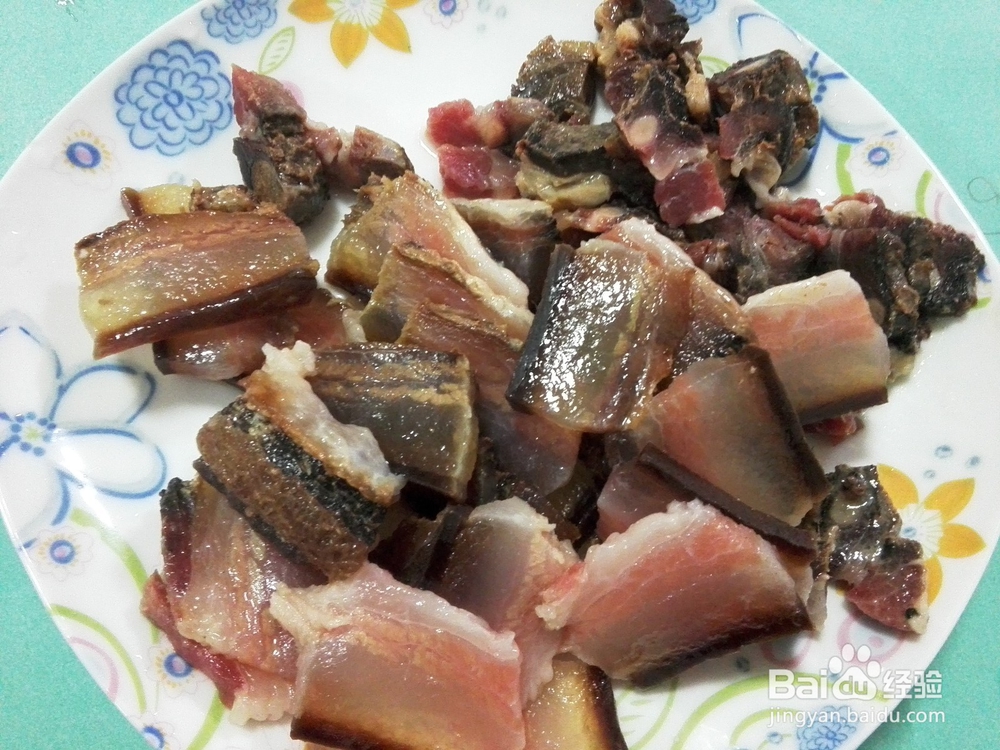 家常菜&荞头炒腊肉的简单做法