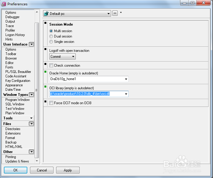 如何使用pl/sql developer