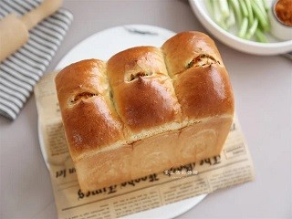 香葱肉松面包怎么做？