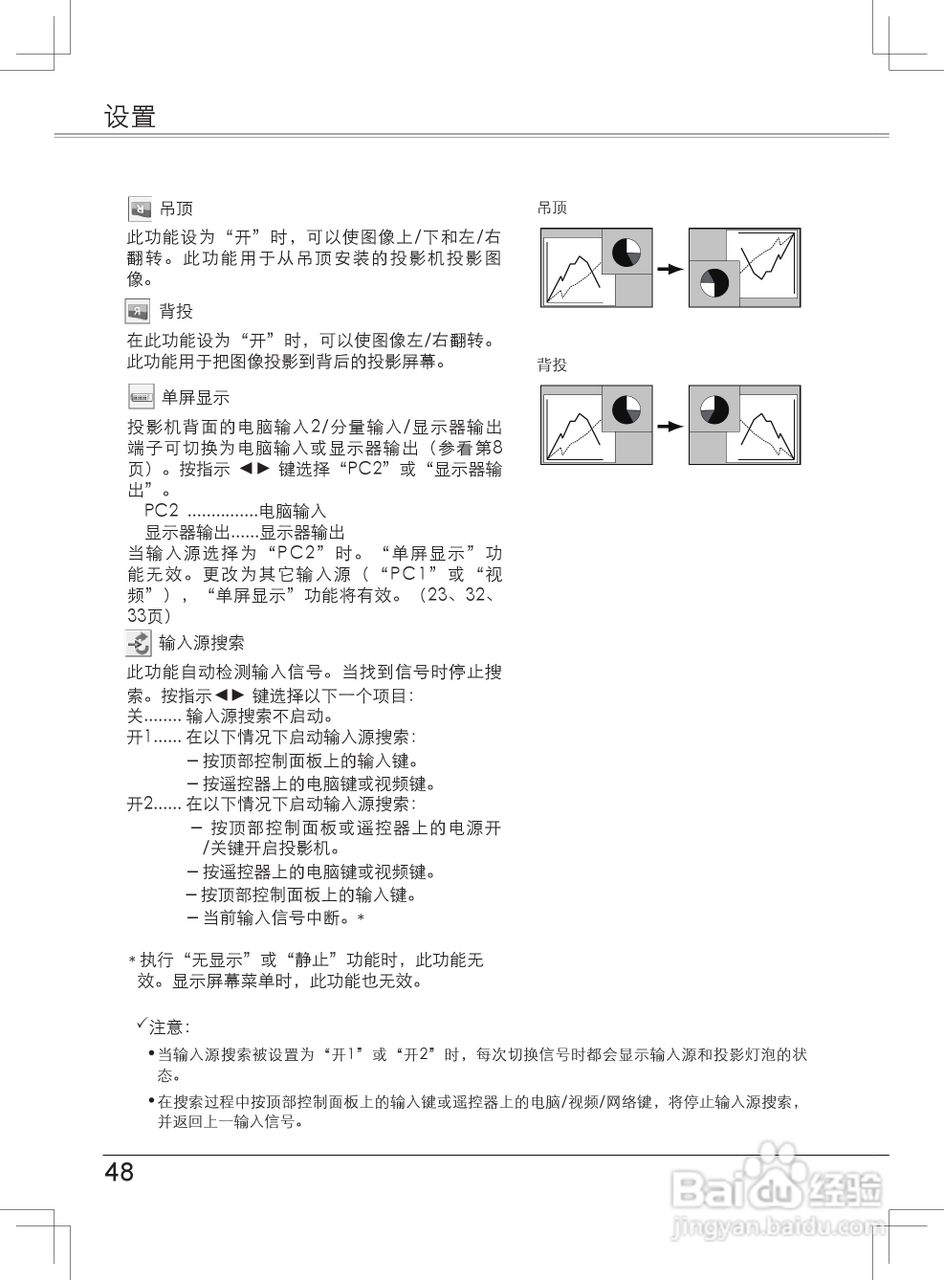 EIKI爱其 LC-XB33NI投影机说明书:[5]