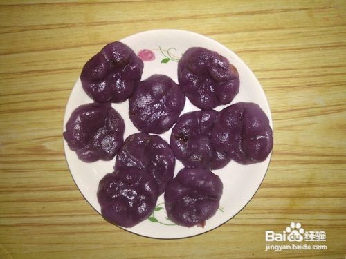 脆皮紫薯月饼做法