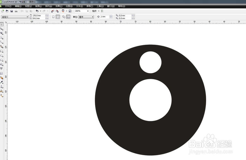 CorelDRAW软件怎么制作播放功能小图标？