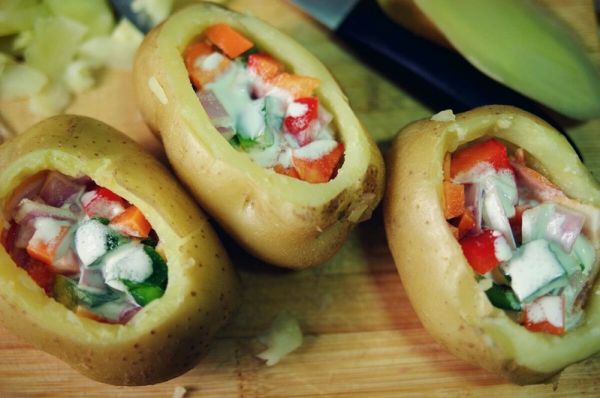 培根芝士烤土豆