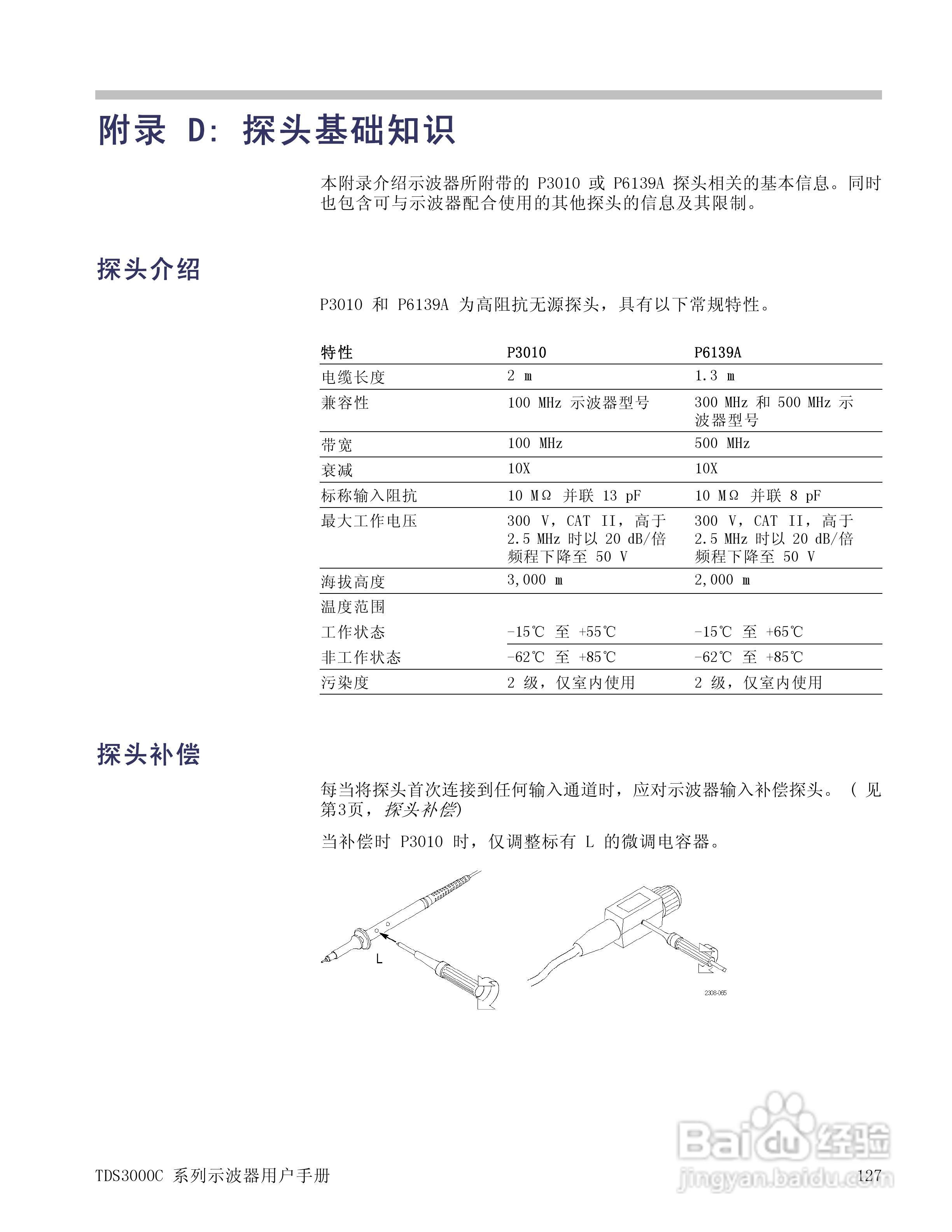 泰克TDS3054C数字荧光示波器用户手册:[15]