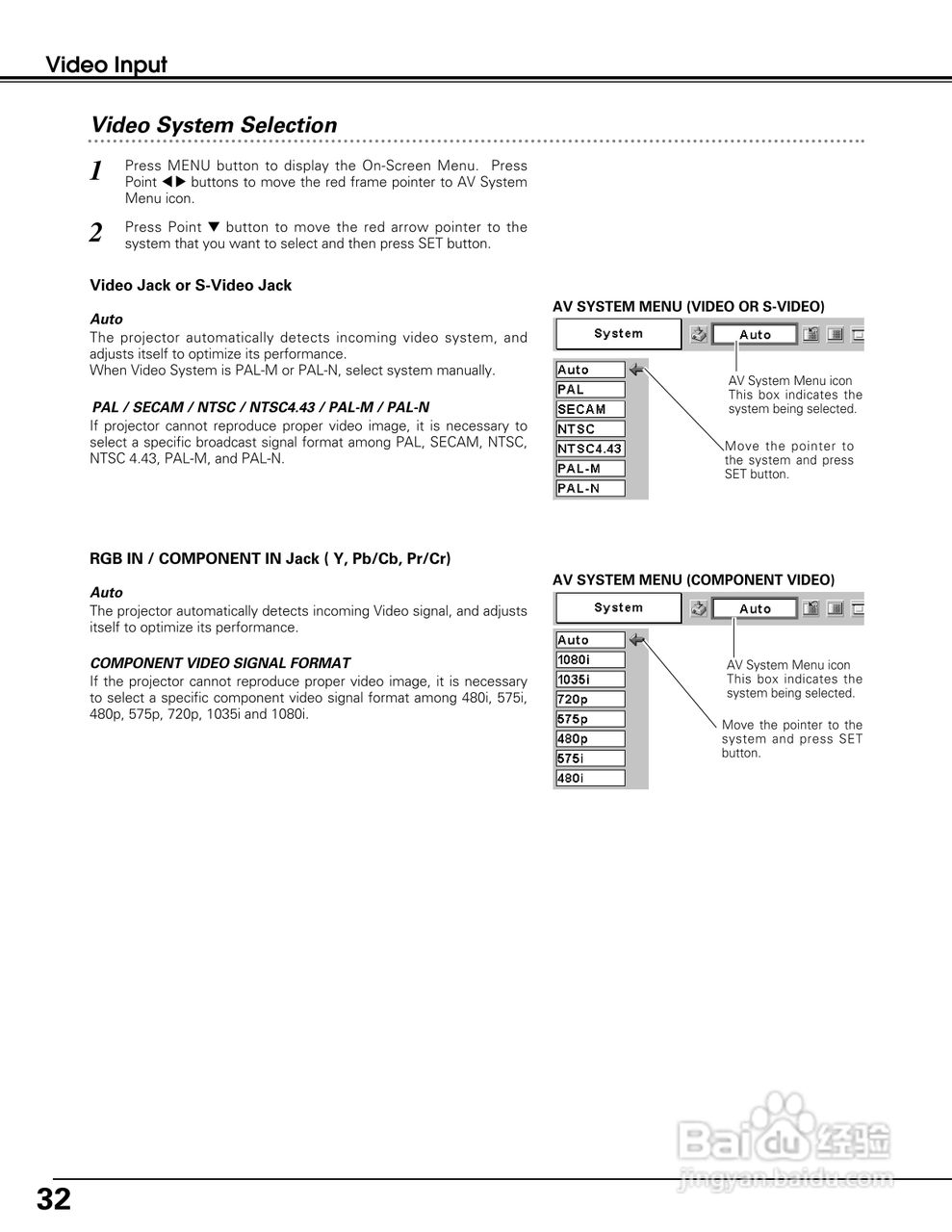 佳能LV-S3投影机使用说明书:[4]