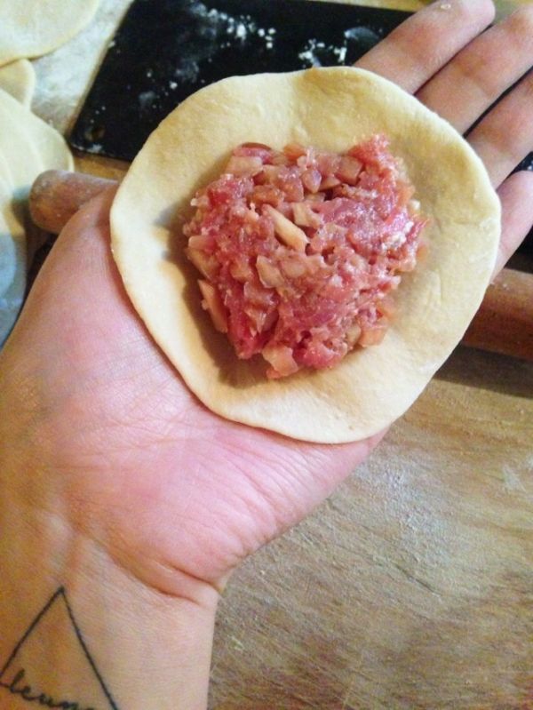 牛肉杏鲍菇生煎包