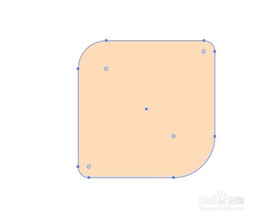 AI软件入门-怎样做出一个半径不同的圆角矩形