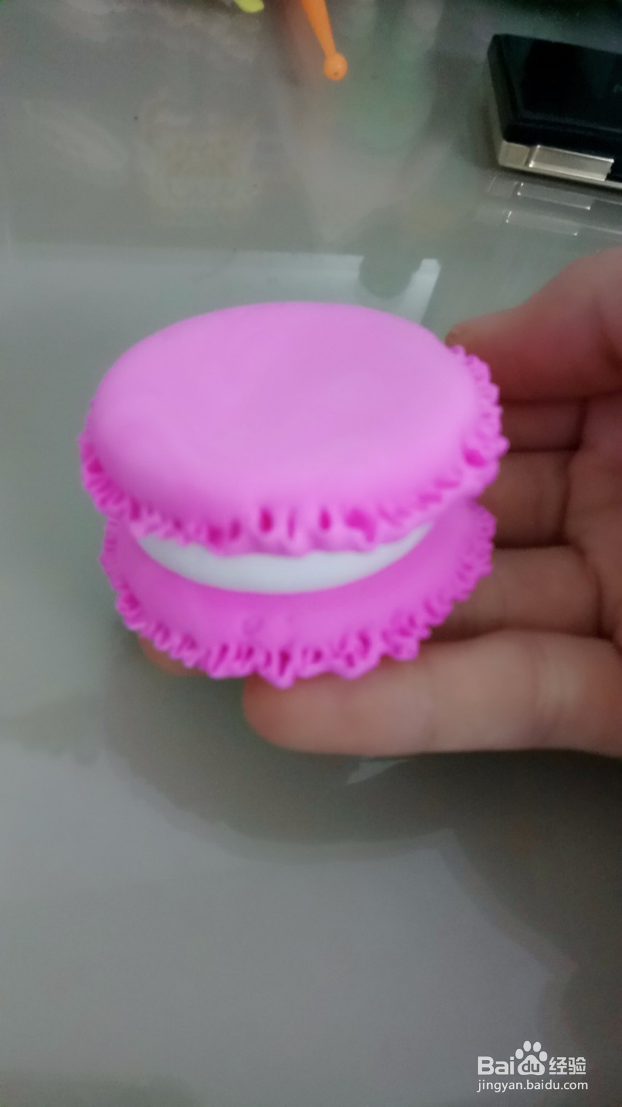 粉红猪马卡龙教程