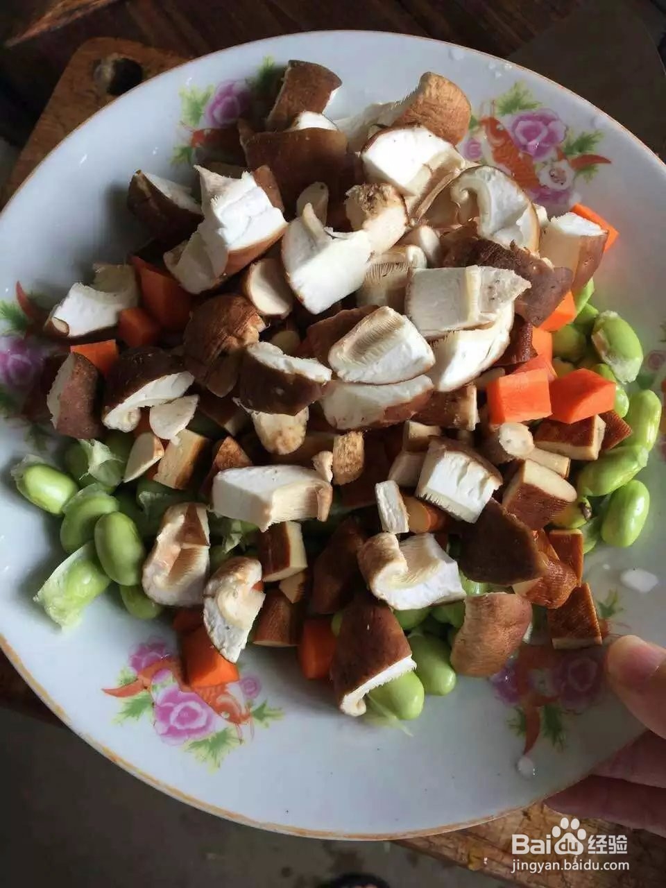 香菇豆丁怎么做
