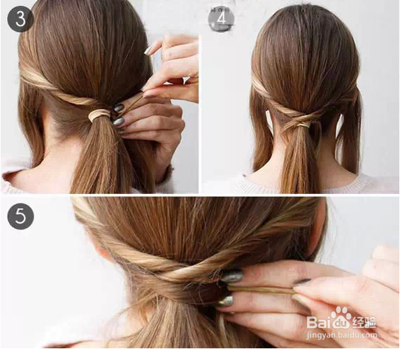 大风也吹不乱的10款简单编发