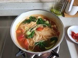 教你做懒人热汤面