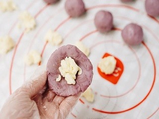 爆浆芋泥仙豆糕怎么做？