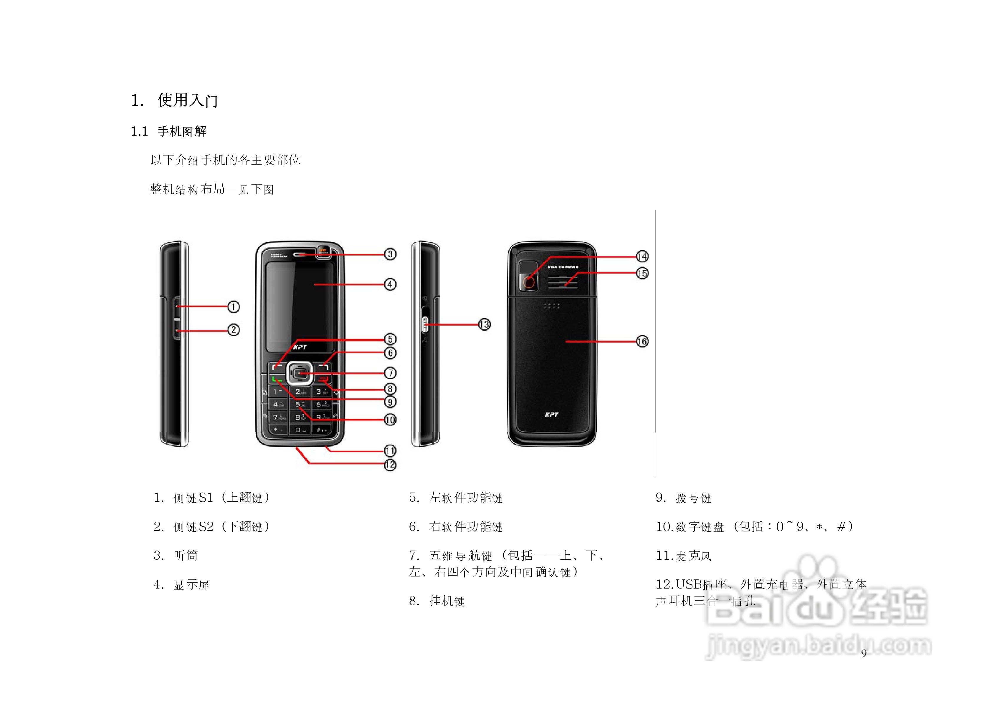 港利通手机KB153型使用说明书:[1]