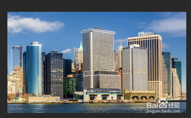 如何为建筑物图片添加透视效果