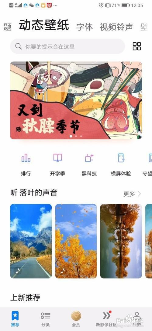 华为P30Pro动态壁纸在哪里设置？