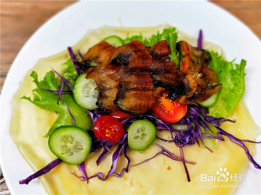 快手版鳗鱼可丽饼的做法