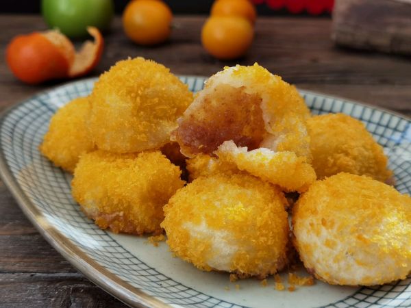 空气炸锅炸汤圆