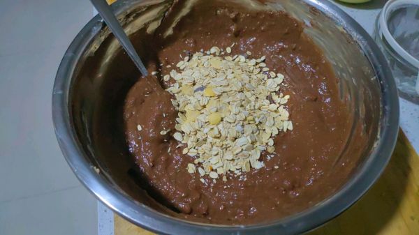 香蕉酸奶麦片布朗尼蛋糕