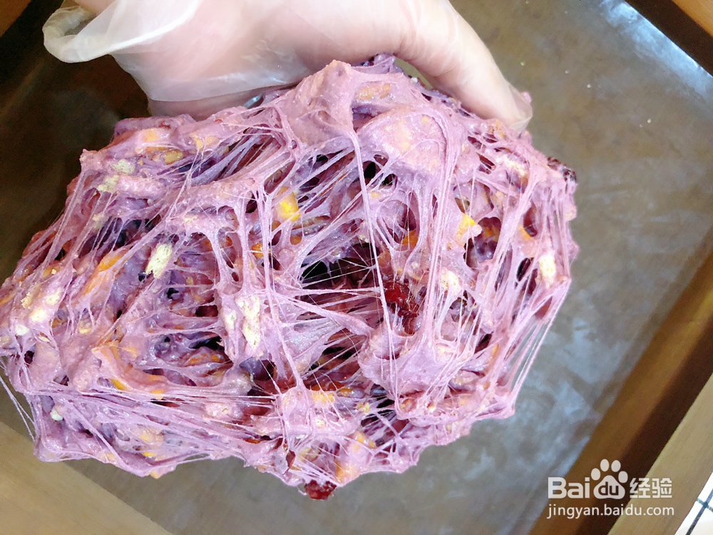 减肥美食紫薯雪花酥