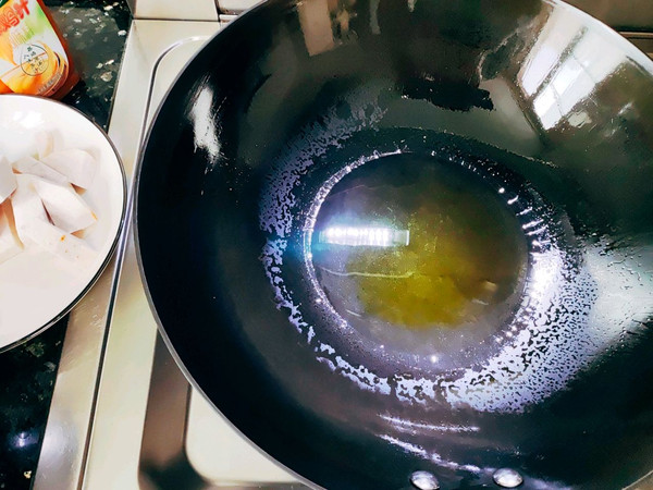 鸡汁芋头娃娃菜