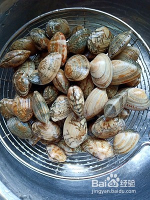 金针菇粉丝煮蛤蜊